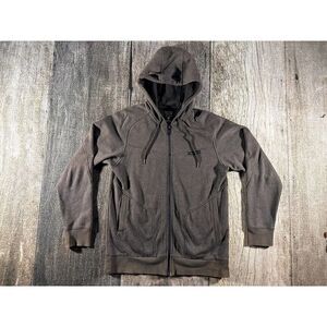 Mountain Hardwear Medium Full Zip Hoodie Solid Brown Jacket